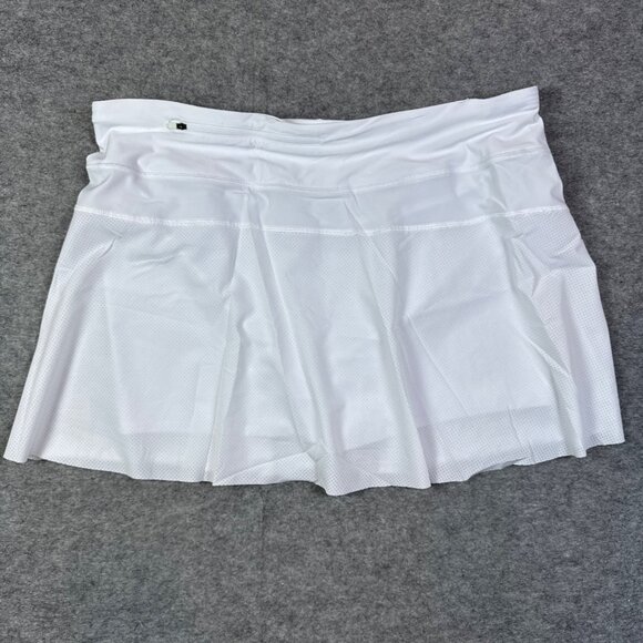 Spyder Skort Womens XL White Active Ladies Skirt Tennis Pickleball Workout - Picture 6 of 10